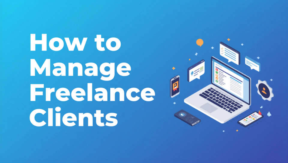 how to manage freelance clients
